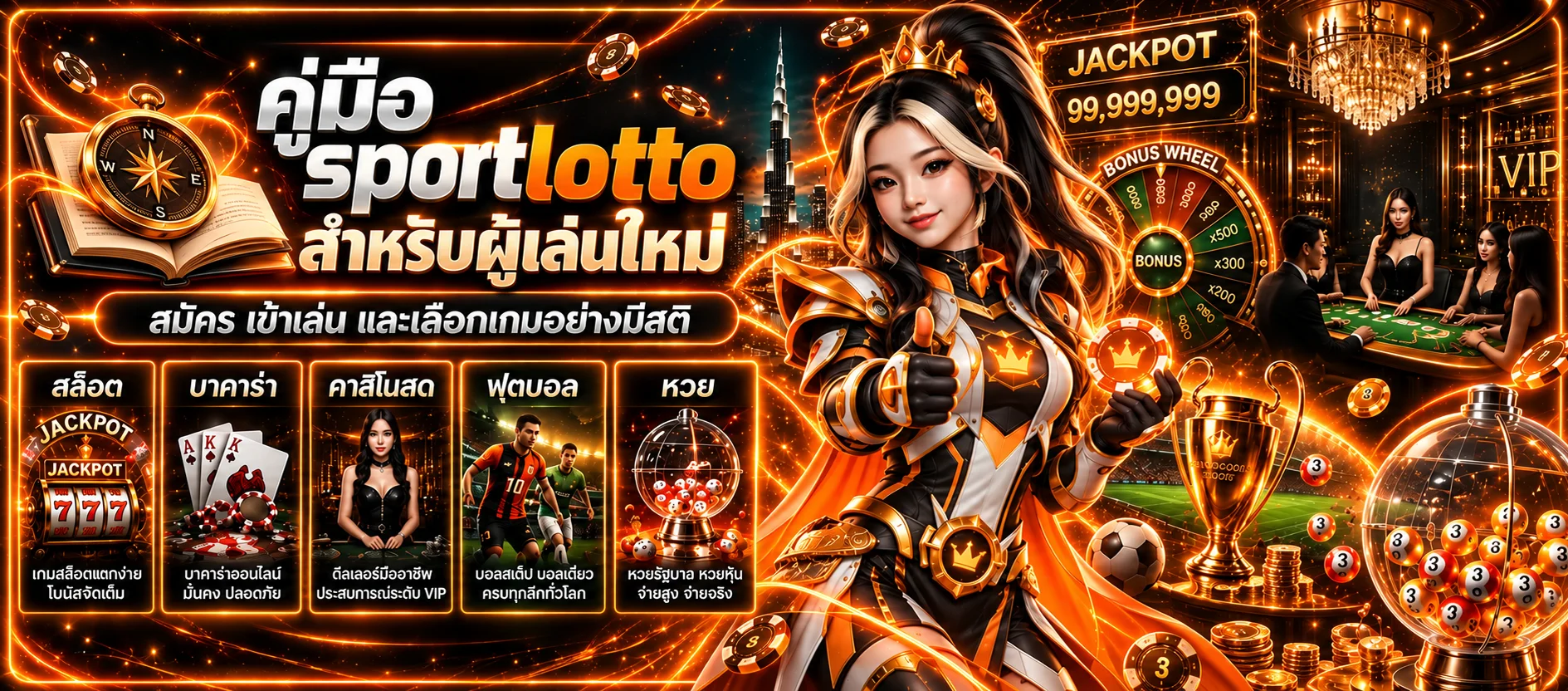 sportlotto คู่มือสมัคร ทางเข้า และเลือกเกมสำหรับมือใหม่