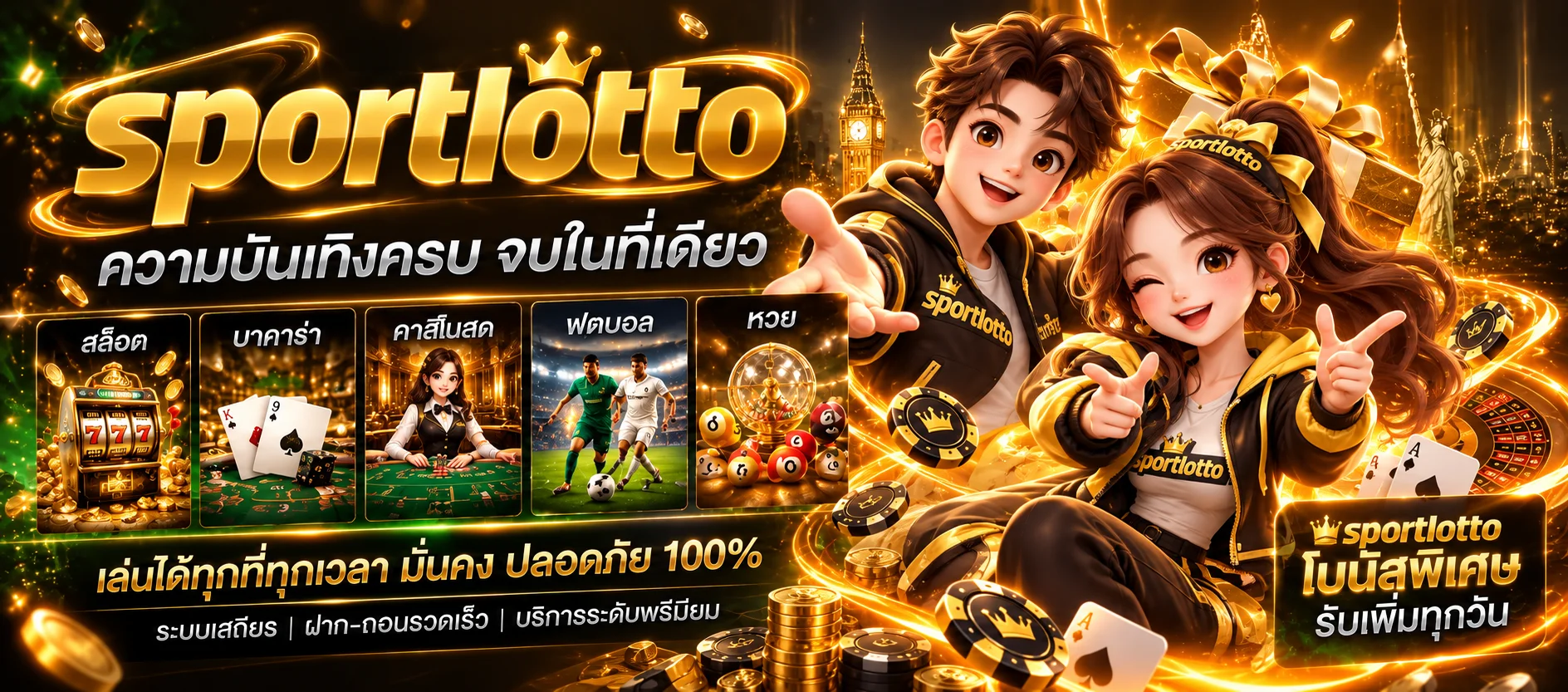 คู่มือ sportlotto ทางเข้าและการสมัครสามขั้นตอน